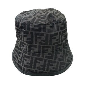 Fendi FF jacquard fabric bucket hat unisex